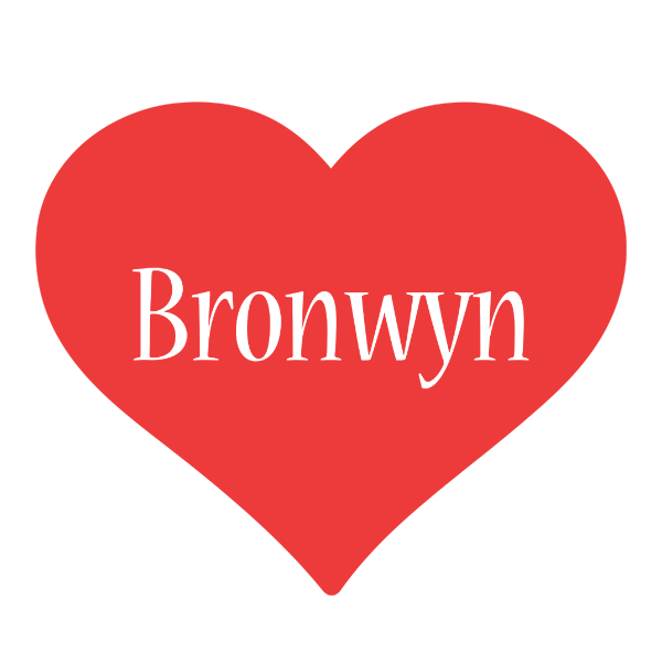 Bronwyn love logo