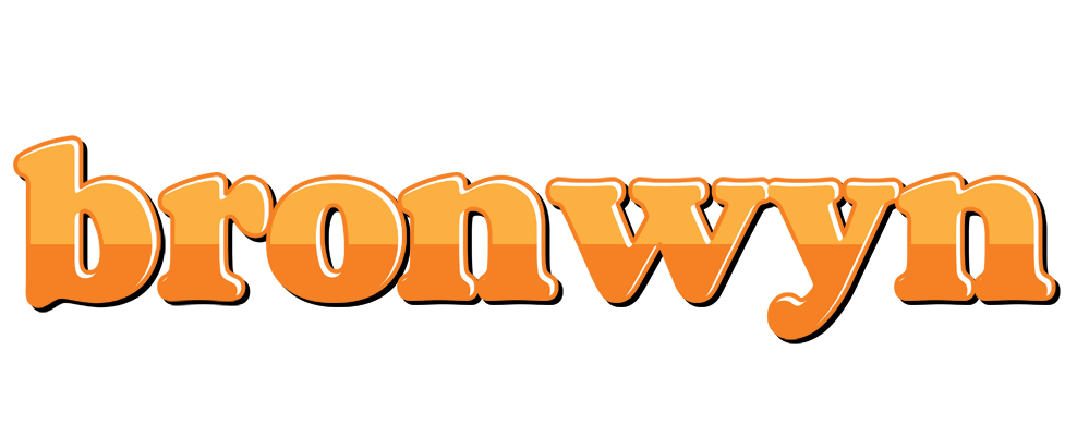 Bronwyn orange logo