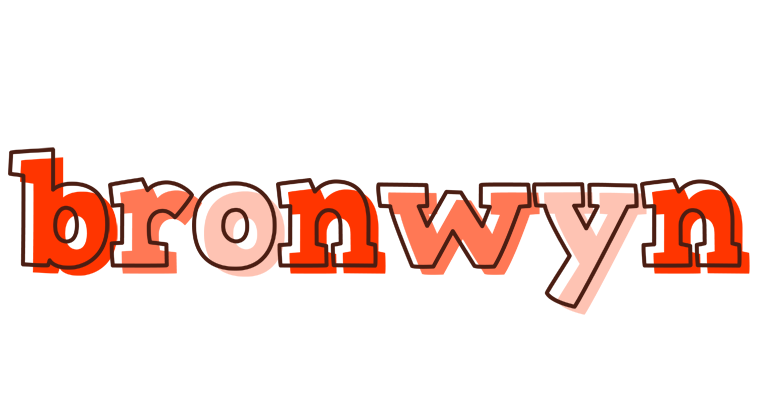 Bronwyn paint logo