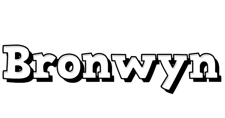 Bronwyn snowing logo