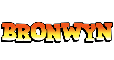 Bronwyn sunset logo