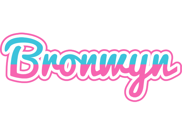 Bronwyn woman logo