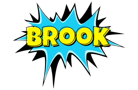 Brook amazing logo