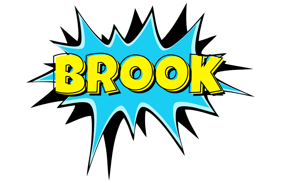 Brook amazing logo