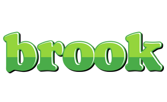 Brook apple logo