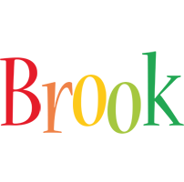 Brook birthday logo