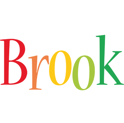 Brook birthday logo