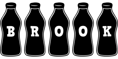 Brook bottle logo