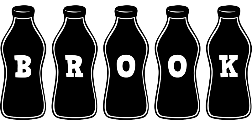 Brook bottle logo
