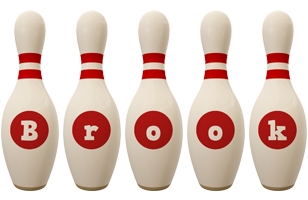 Brook bowling-pin logo