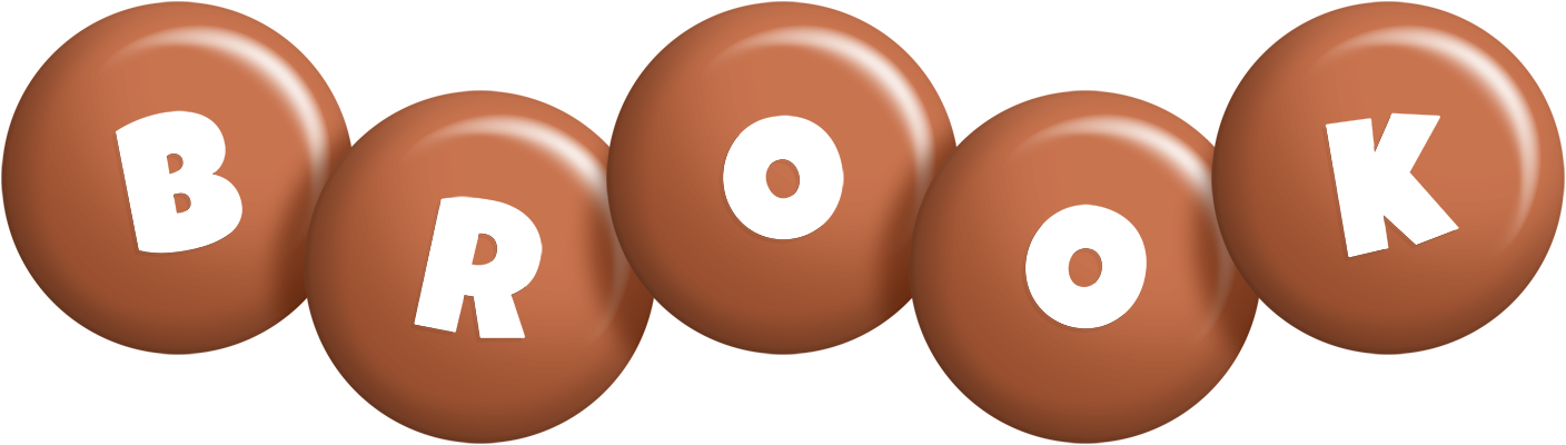 Brook candy-brown logo