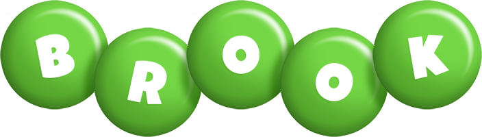 Brook candy-green logo