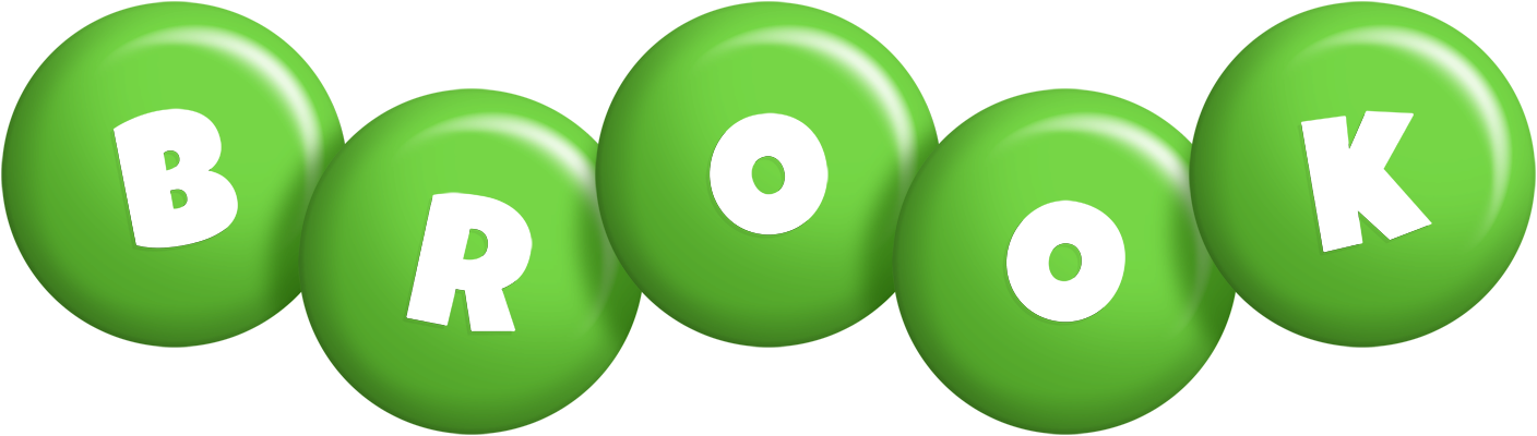 Brook candy-green logo