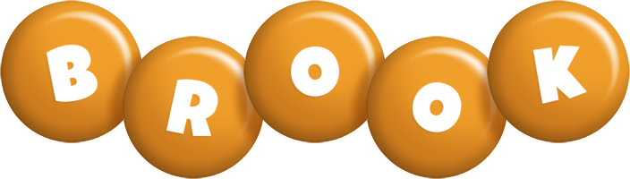 Brook candy-orange logo