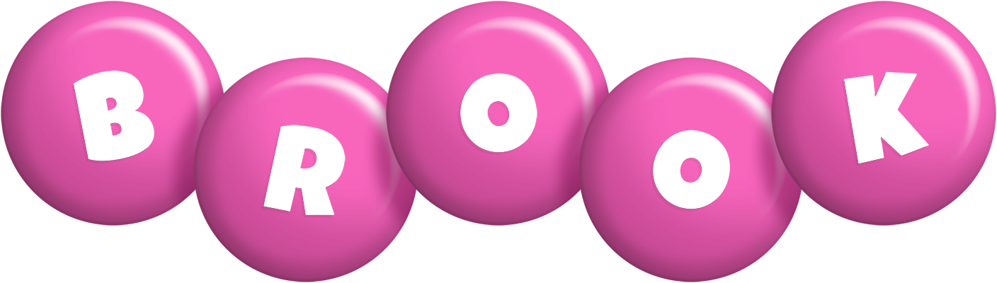 Brook candy-pink logo