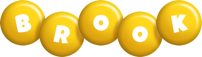 Brook candy-yellow logo