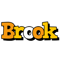 Brook cartoon logo