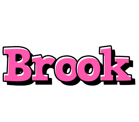 Brook girlish logo