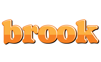 Brook orange logo