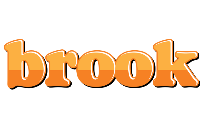 Brook orange logo