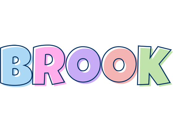 Brook pastel logo