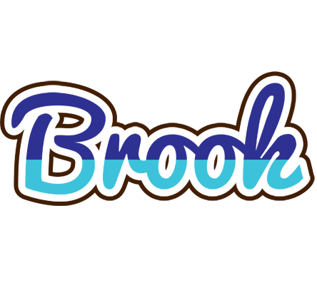 Brook raining logo