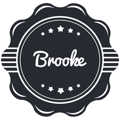 Brooke badge logo