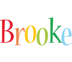 Brooke birthday logo
