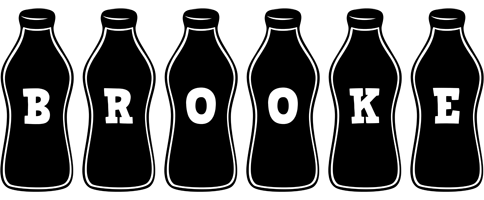 Brooke bottle logo