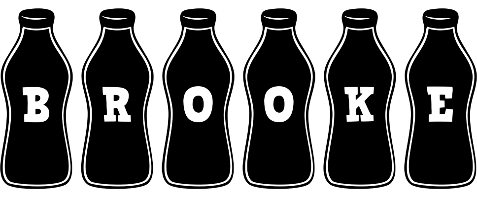 Brooke bottle logo