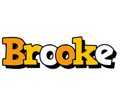 Brooke cartoon logo