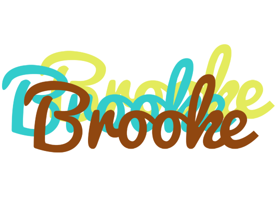 Brooke cupcake logo
