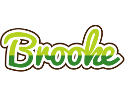 Brooke golfing logo