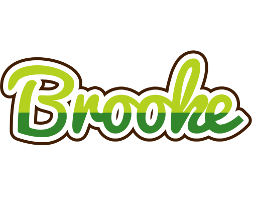 Brooke golfing logo