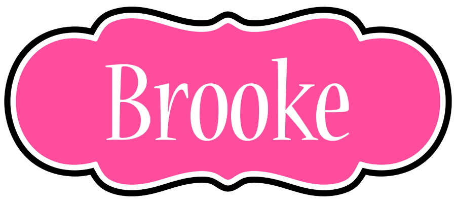 Brooke invitation logo