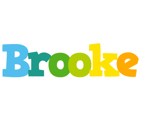 Brooke rainbows logo