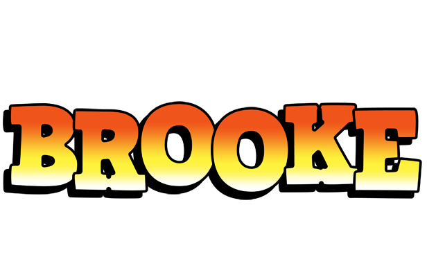 Brooke sunset logo