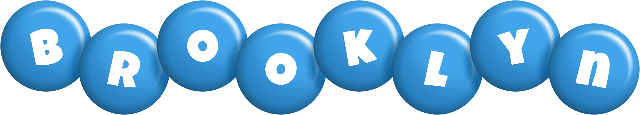 Brooklyn candy-blue logo