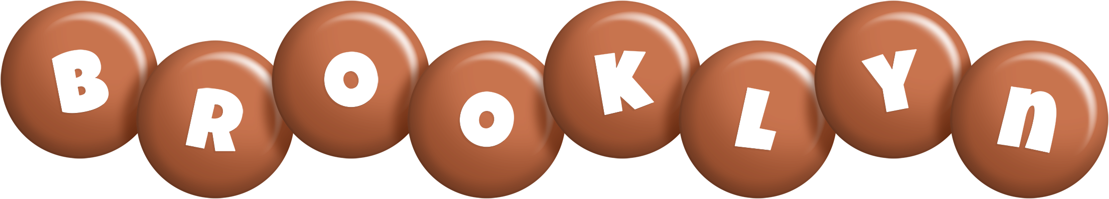 Brooklyn candy-brown logo