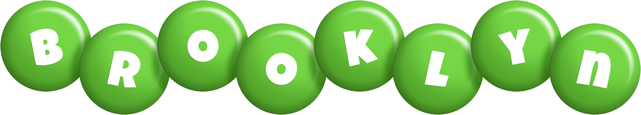Brooklyn candy-green logo