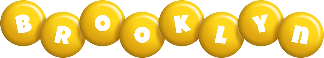 Brooklyn candy-yellow logo
