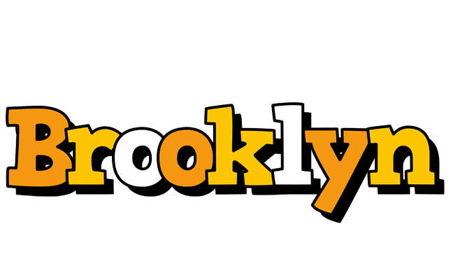 Brooklyn cartoon logo