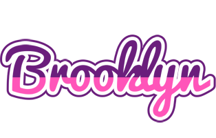 Brooklyn cheerful logo