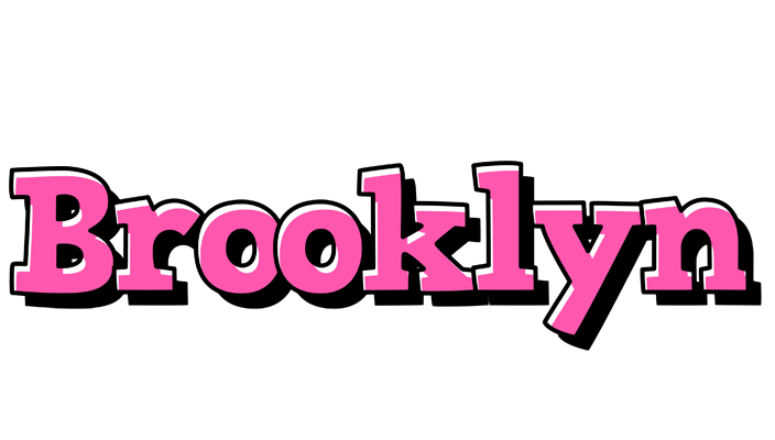 Brooklyn girlish logo