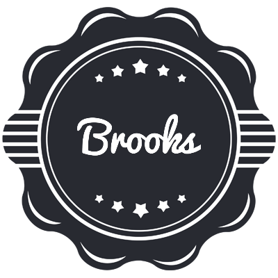 Brooks badge logo