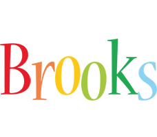 Brooks birthday logo