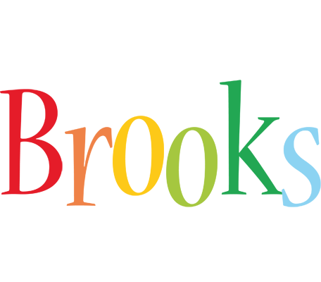 Brooks birthday logo