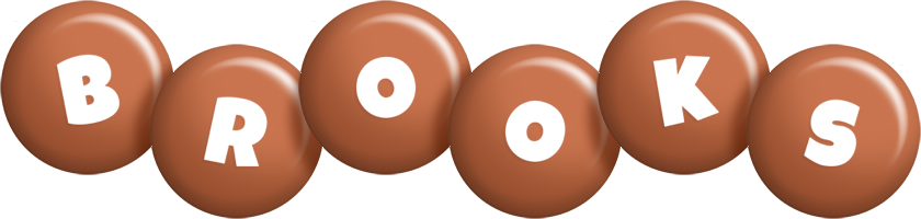 Brooks candy-brown logo