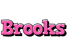 Brooks girlish logo