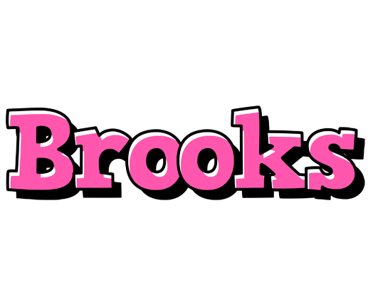 Brooks girlish logo